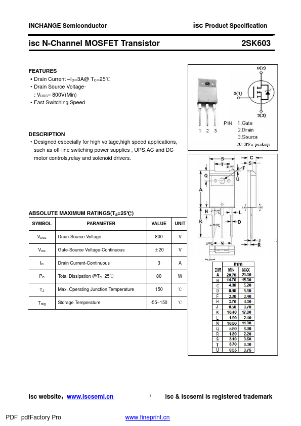 2SK603