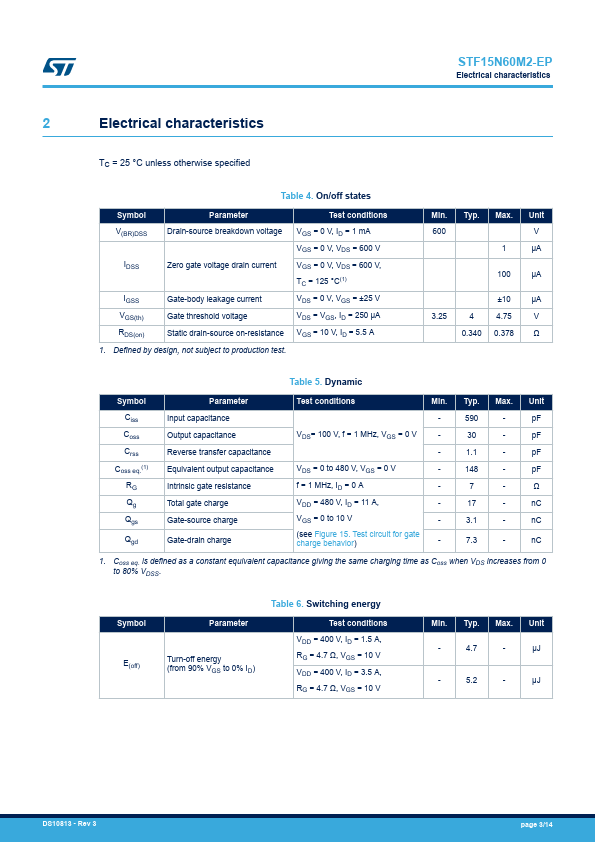 STF15N60M2-EP