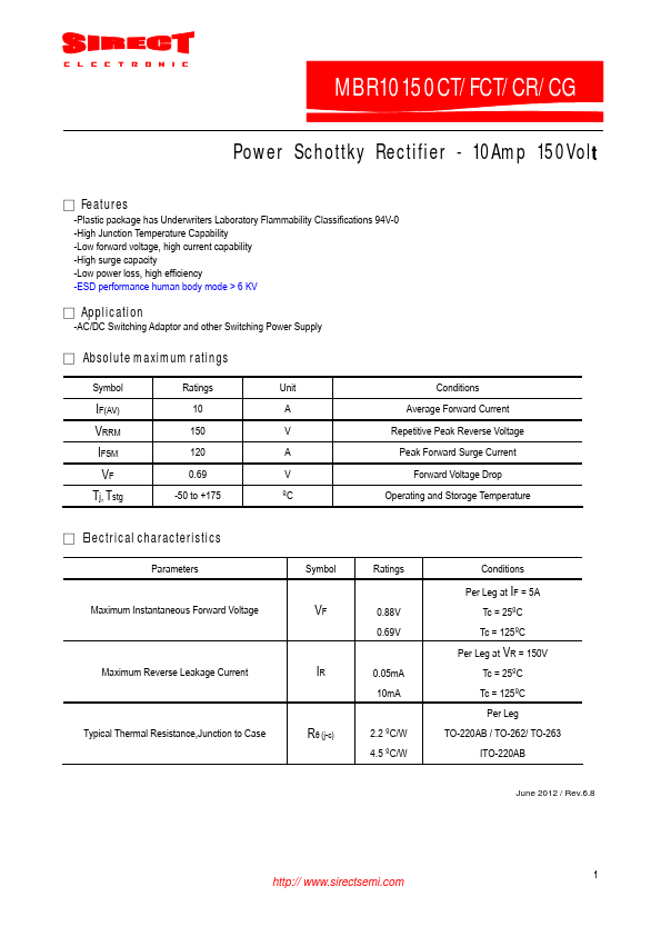 MBR10150CT