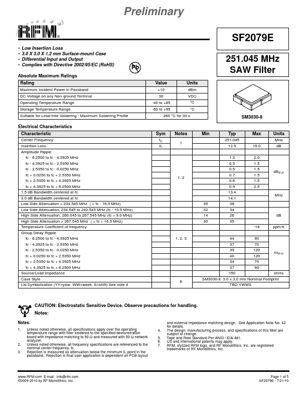 SF2079E