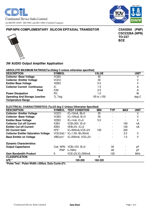 CSC2328A