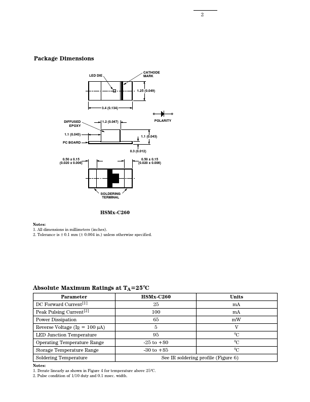 HSMS-C260