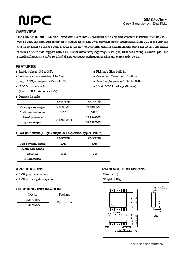 SM8707F