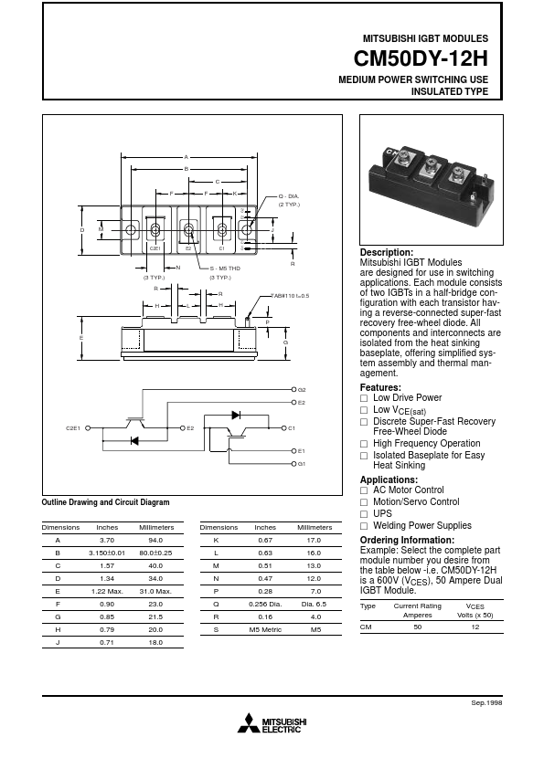 CM50DY-12H