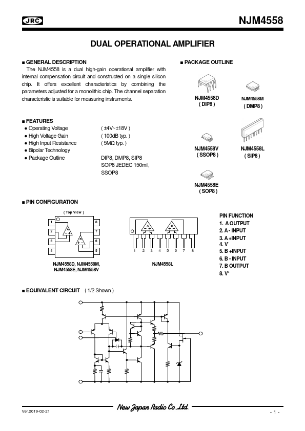 NJM4558V