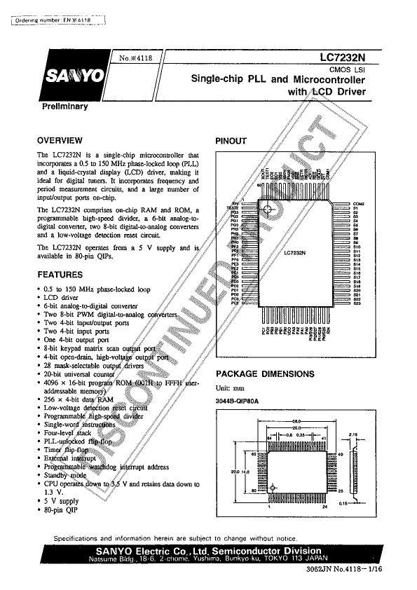 LC7232N