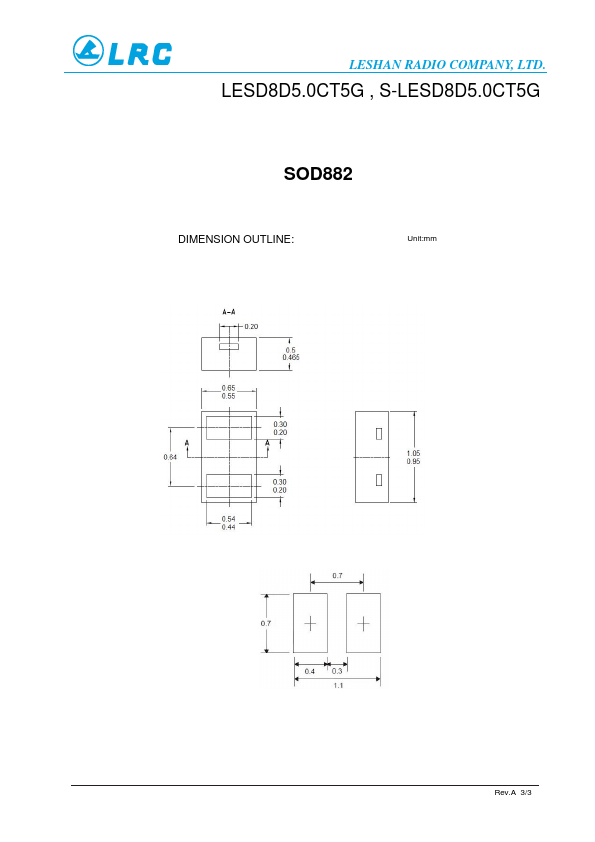 LESD8D5.0CT5G