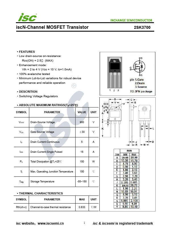 2SK3700