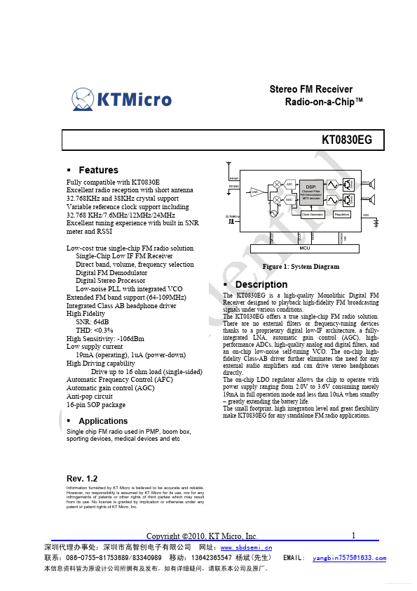 KT0830EG