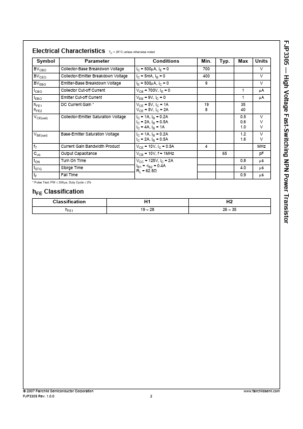 FJP3305