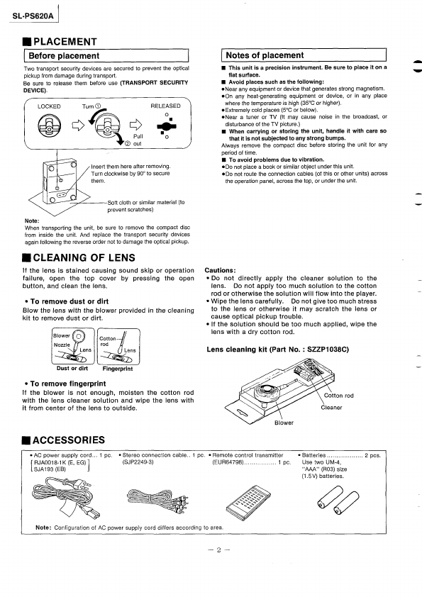 SL-PS620A