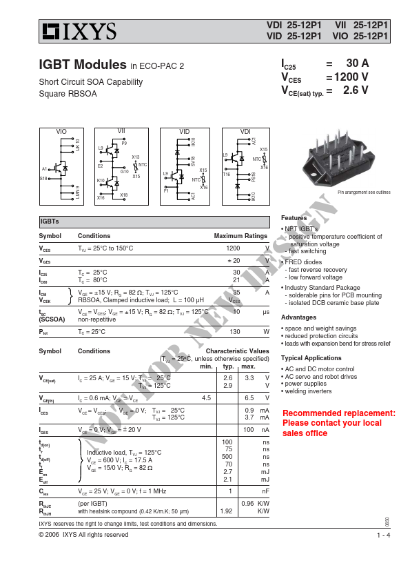 VDI25-12P1