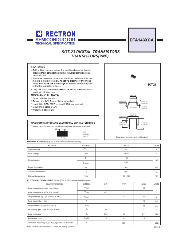 DTA143XCA