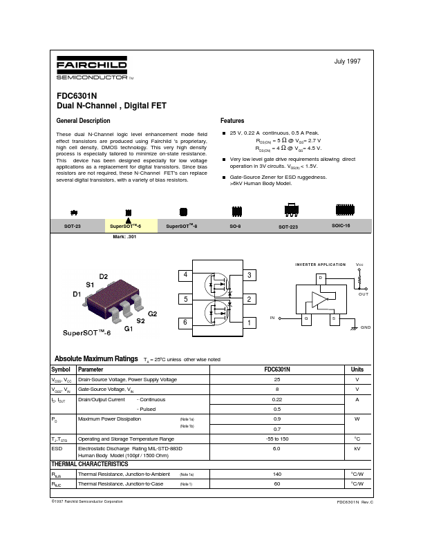 FDC6301N