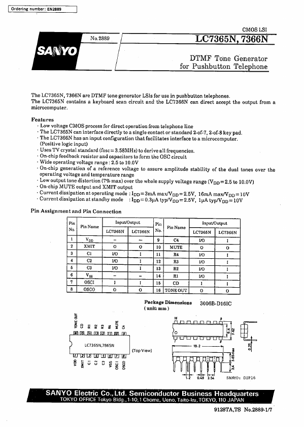 LC7366N