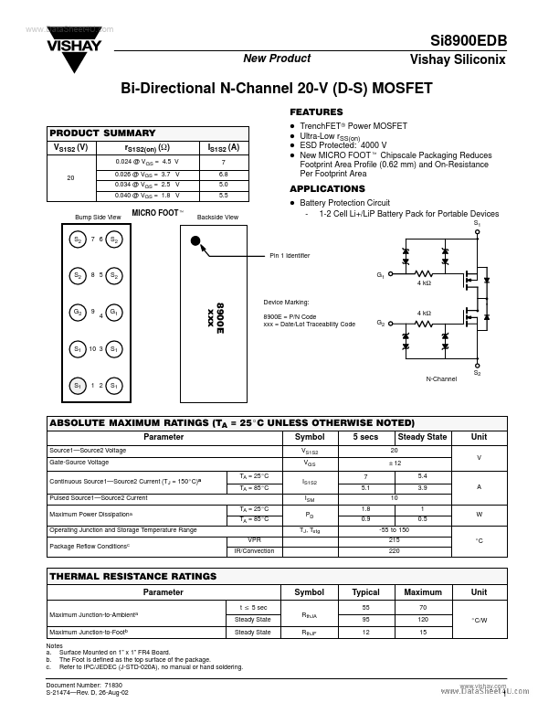 SI8900EDB