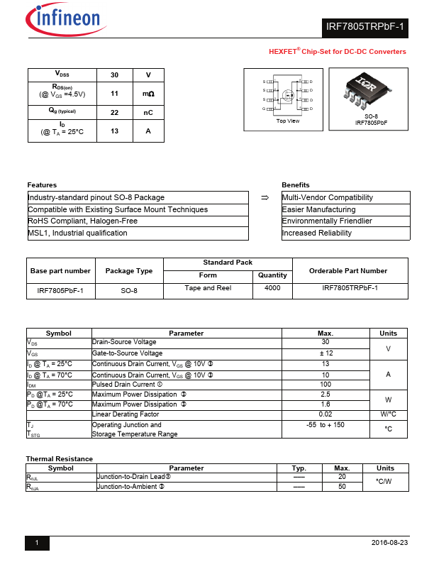 IRF7805TRPbF-1