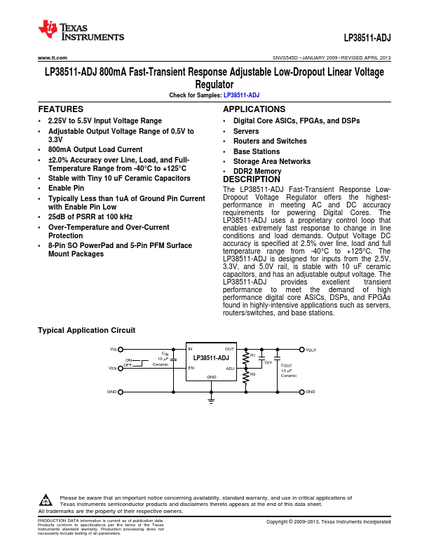 LP38511-ADJ