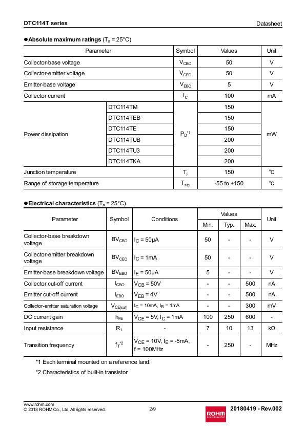 DTC114TU3