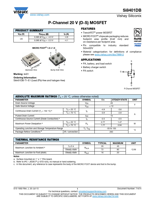 SI8401DB