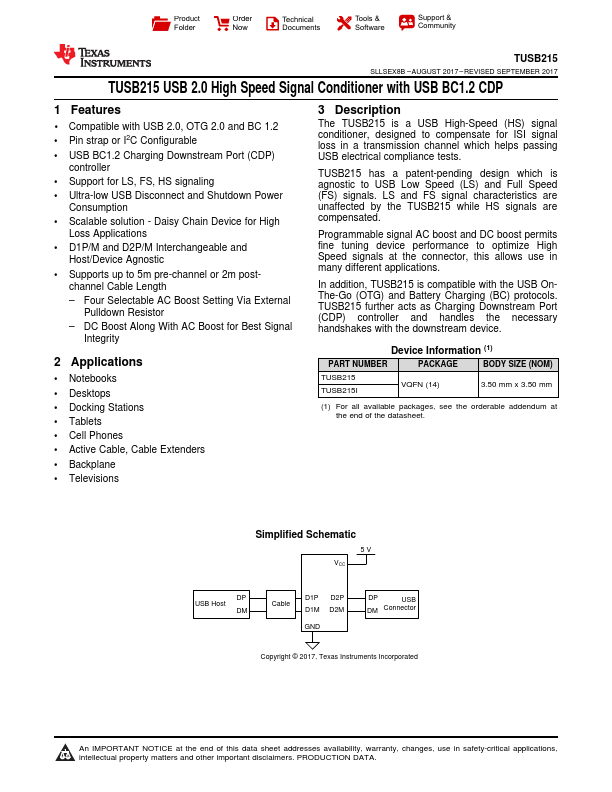 TUSB215I