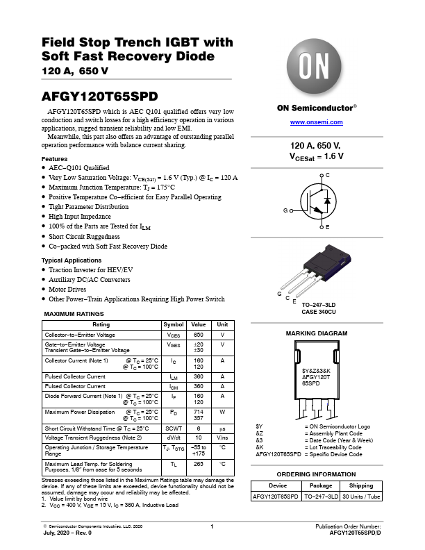 AFGY120T65SPD