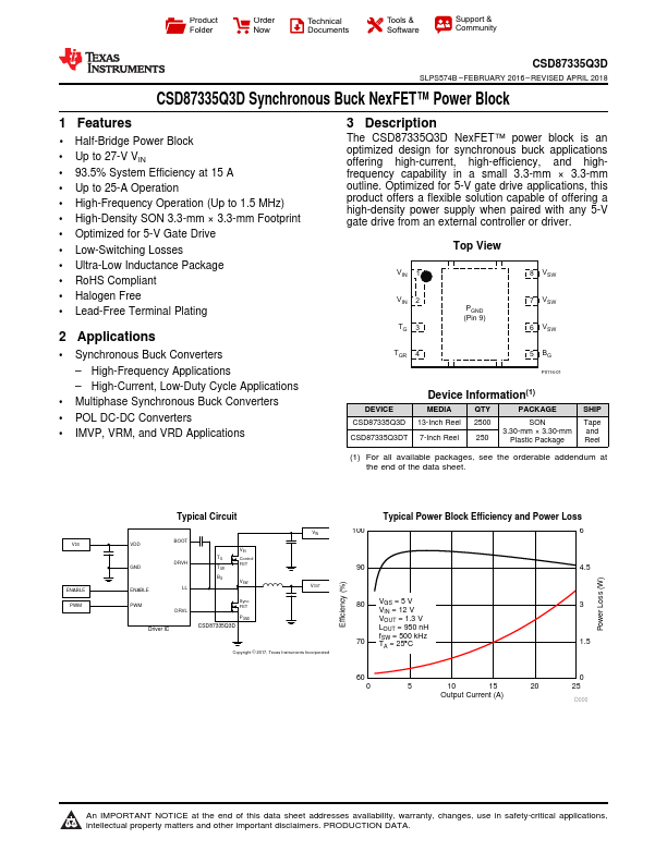 CSD87335Q3D