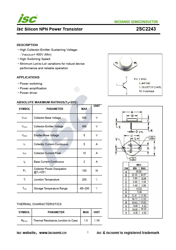 2SC2243