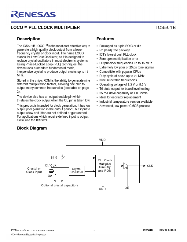 ICS501B