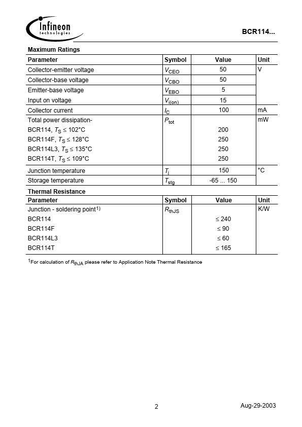 BCR114T