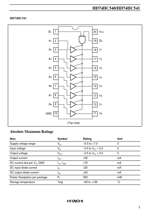 HD74HC541