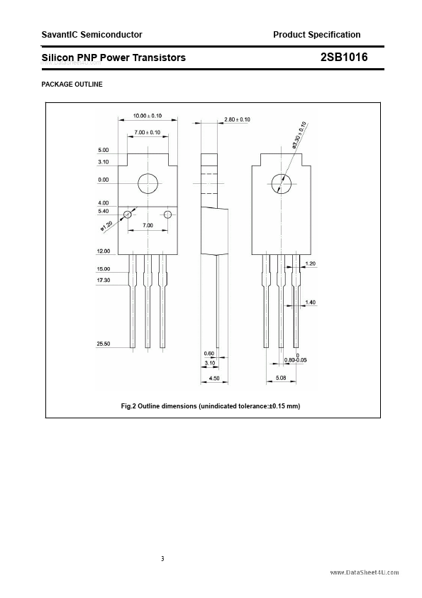 2SB1016