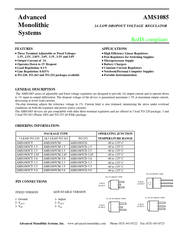 AMS1085