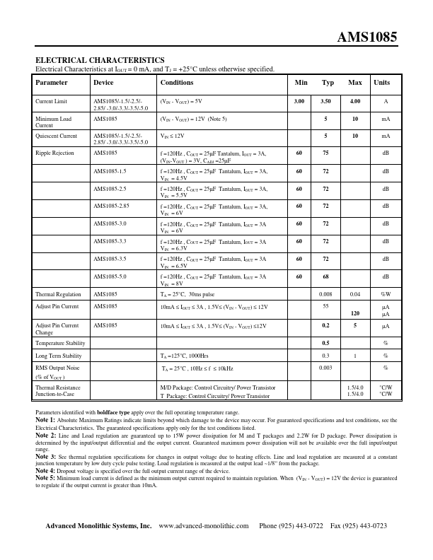 AMS1085