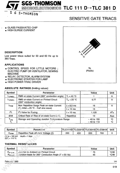 TLC331D