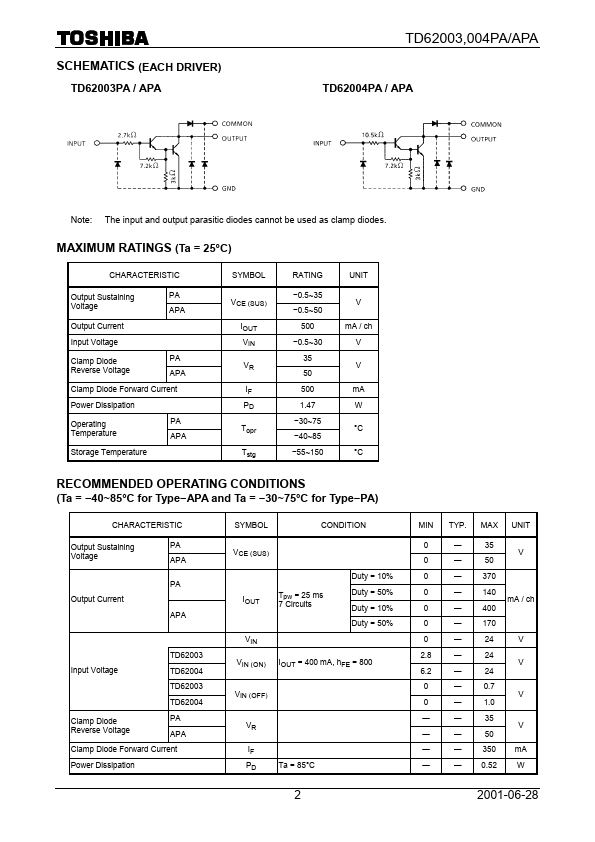 TD62003PA