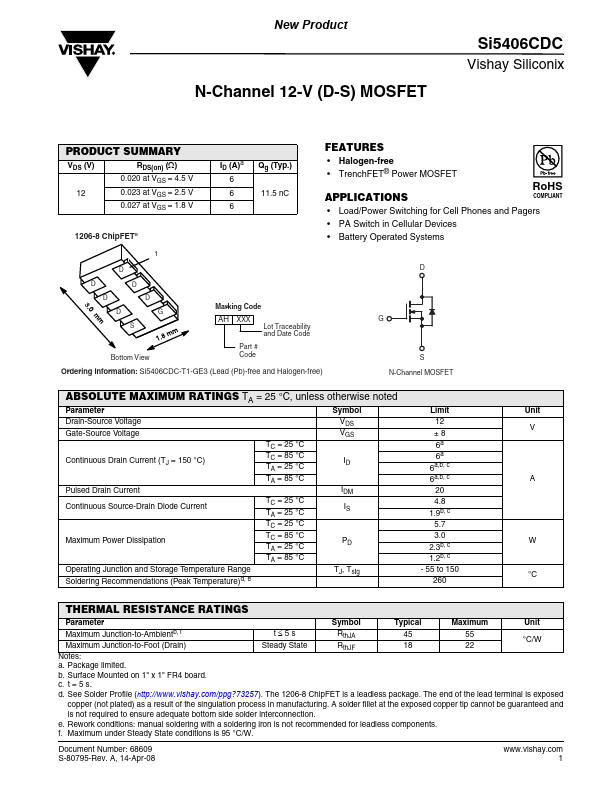 Si5406CDC