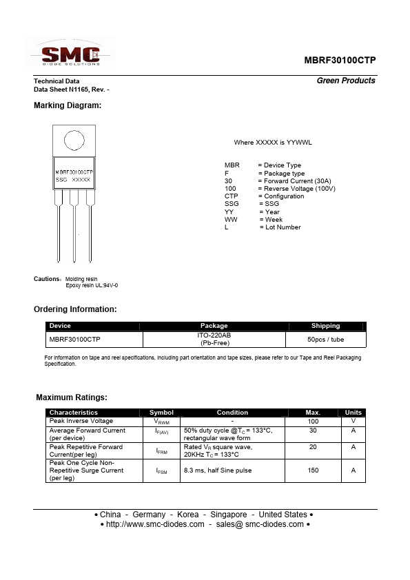 MBRF30100CTP