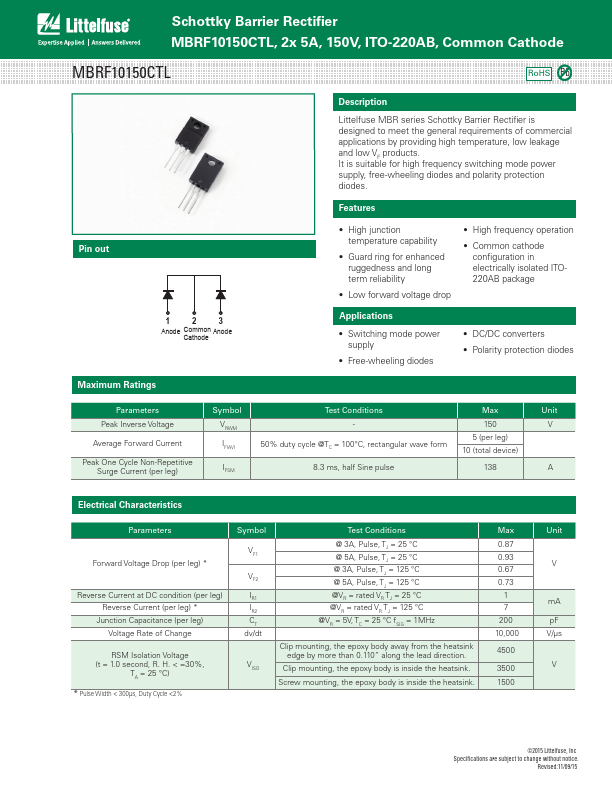 MBRF10150CTL