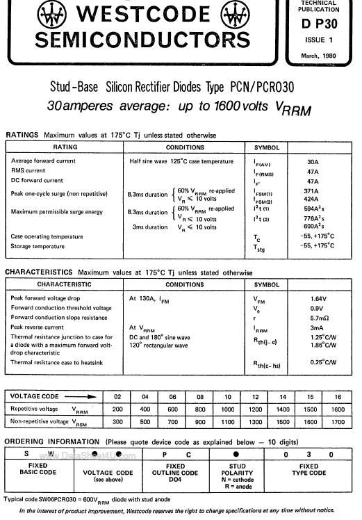 SW15PCR030