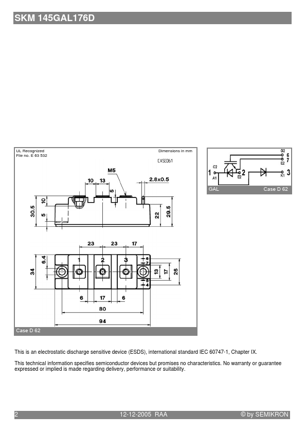 SKM145GAL176D