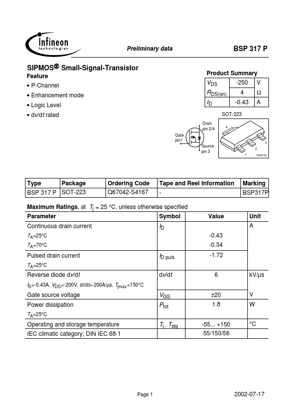 BSP317P