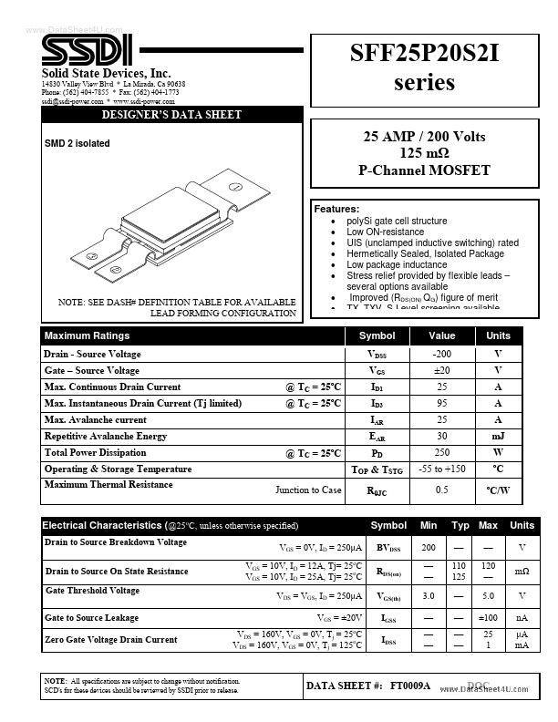 SFF25P20S2I