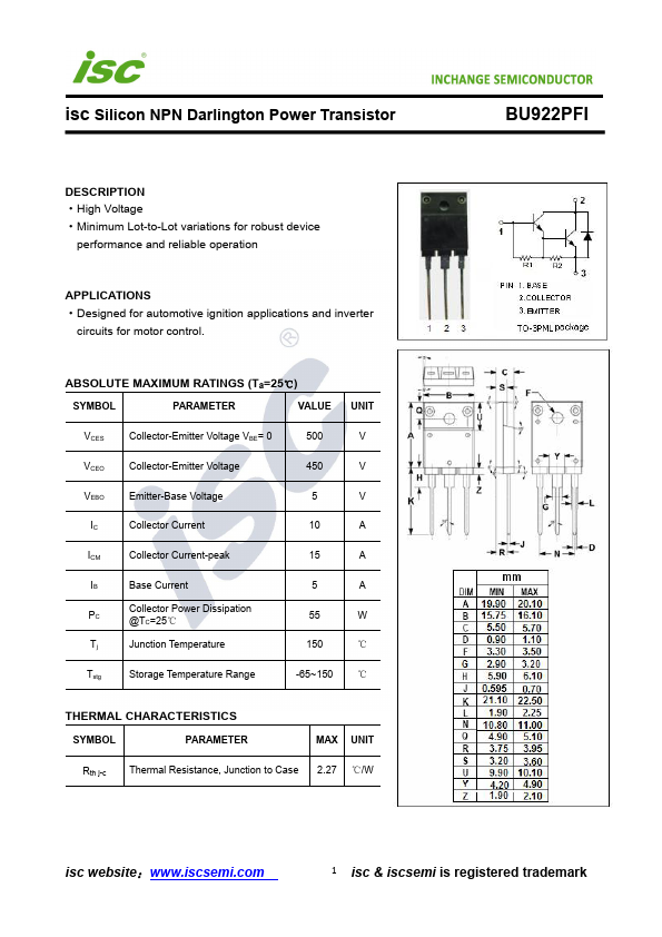 BU922PFI