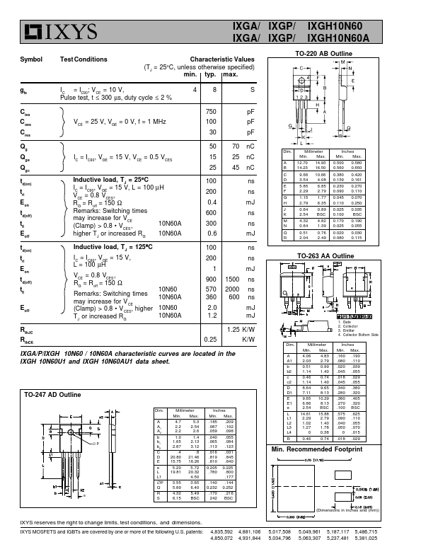 IXGP10N60