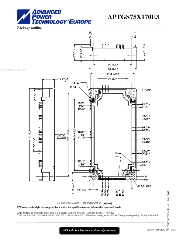 APTGS75X170E3