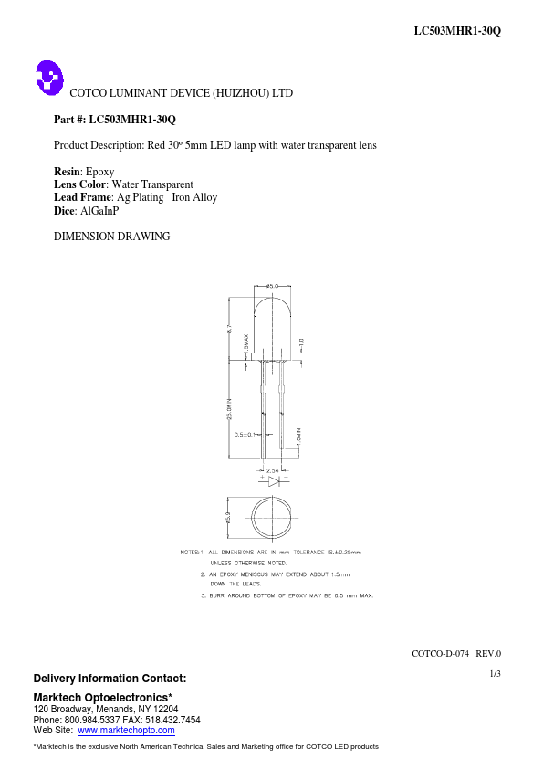 LC503MHR1-30Q