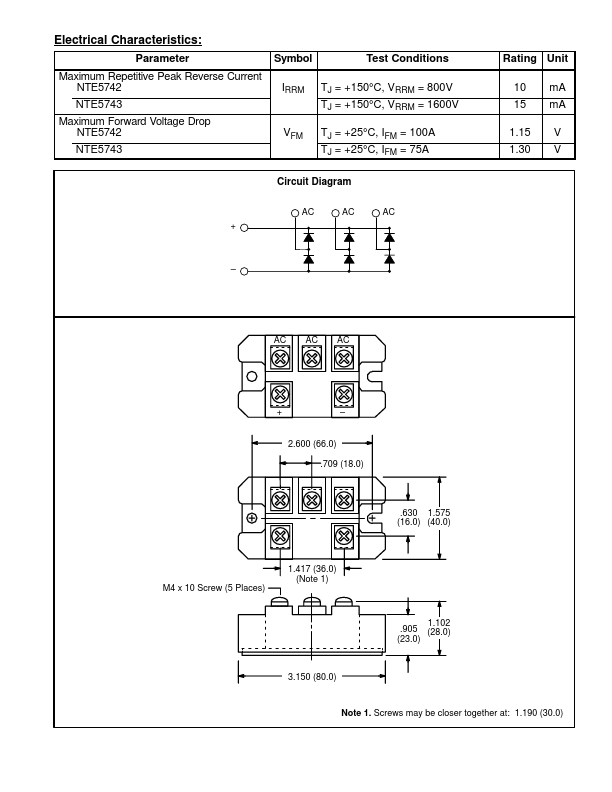 NTE5743