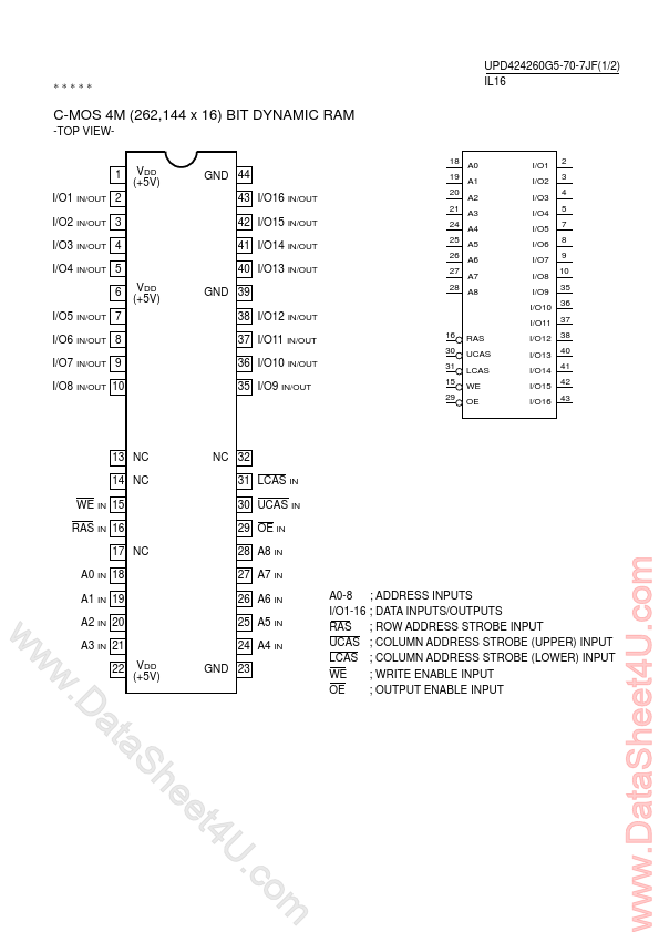 UPD424260G5-70-7JF