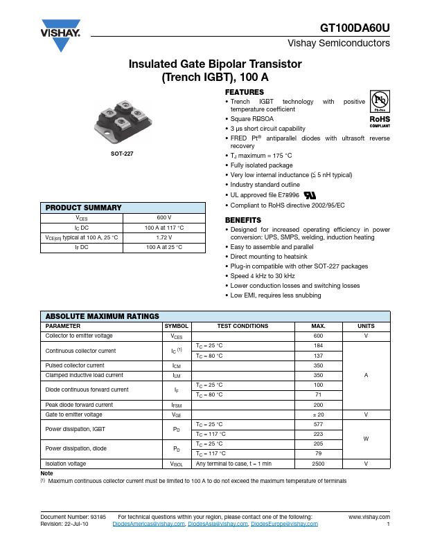 GT100DA60U